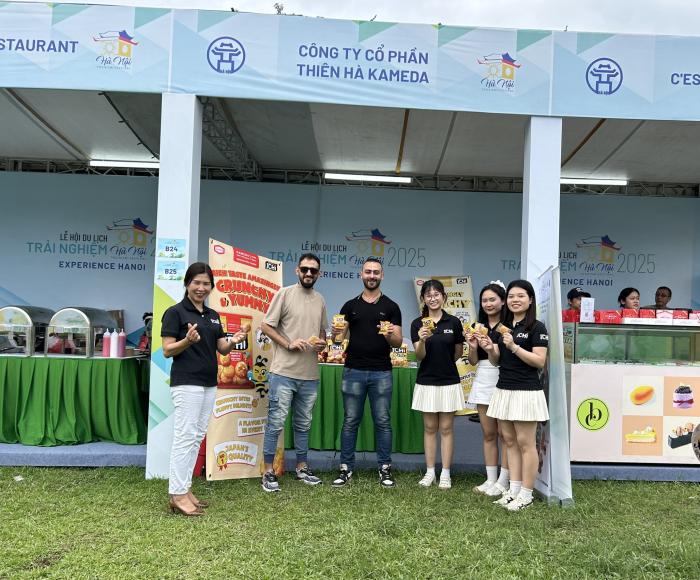 Brings ICHI Japanese Rice Crackers to the World at Hanoi Tourism Promotion Festival 2025